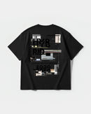 Camiseta Astral Big Back Oversize Basic Negro