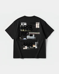 Camiseta Astral Big Back Oversize Basic Negro