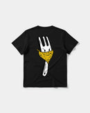 Camiseta Angry Fork Big Back Regular Basic Negro