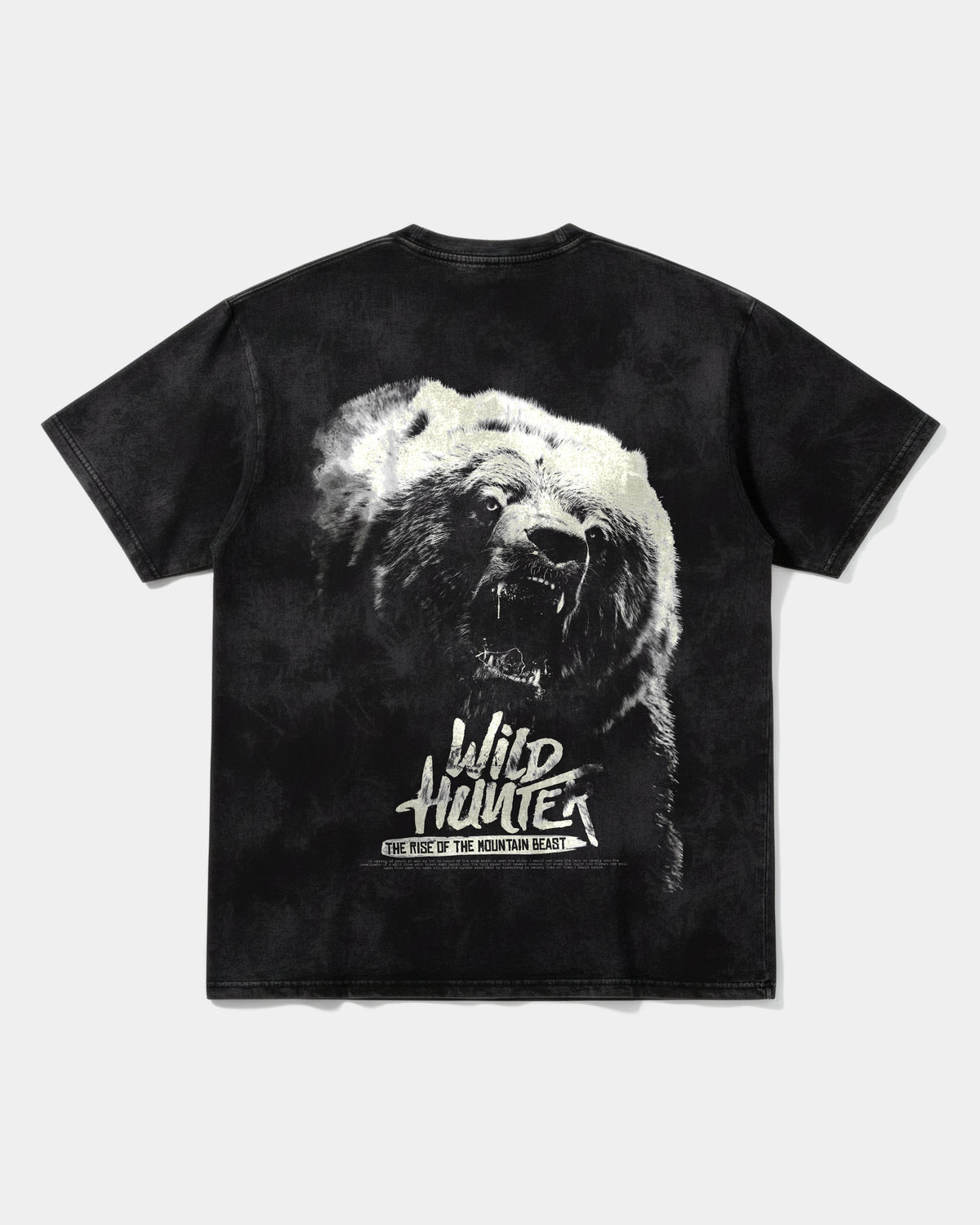 Camiseta Wild Hunter Pocket Espalda Oversize Acid