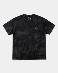 Camiseta Crazy Paloma Pocket Front Oversize Acid Negro