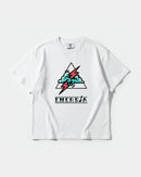 Camiseta Cubica Energia Big Front Oversize Basic Blanco