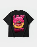 Camiseta Do You Want Pocket Oversize Front Basic Negro