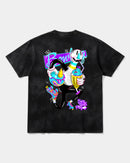 Camiseta Enjoy Sweet Play Big Back Oversize Acid Negro