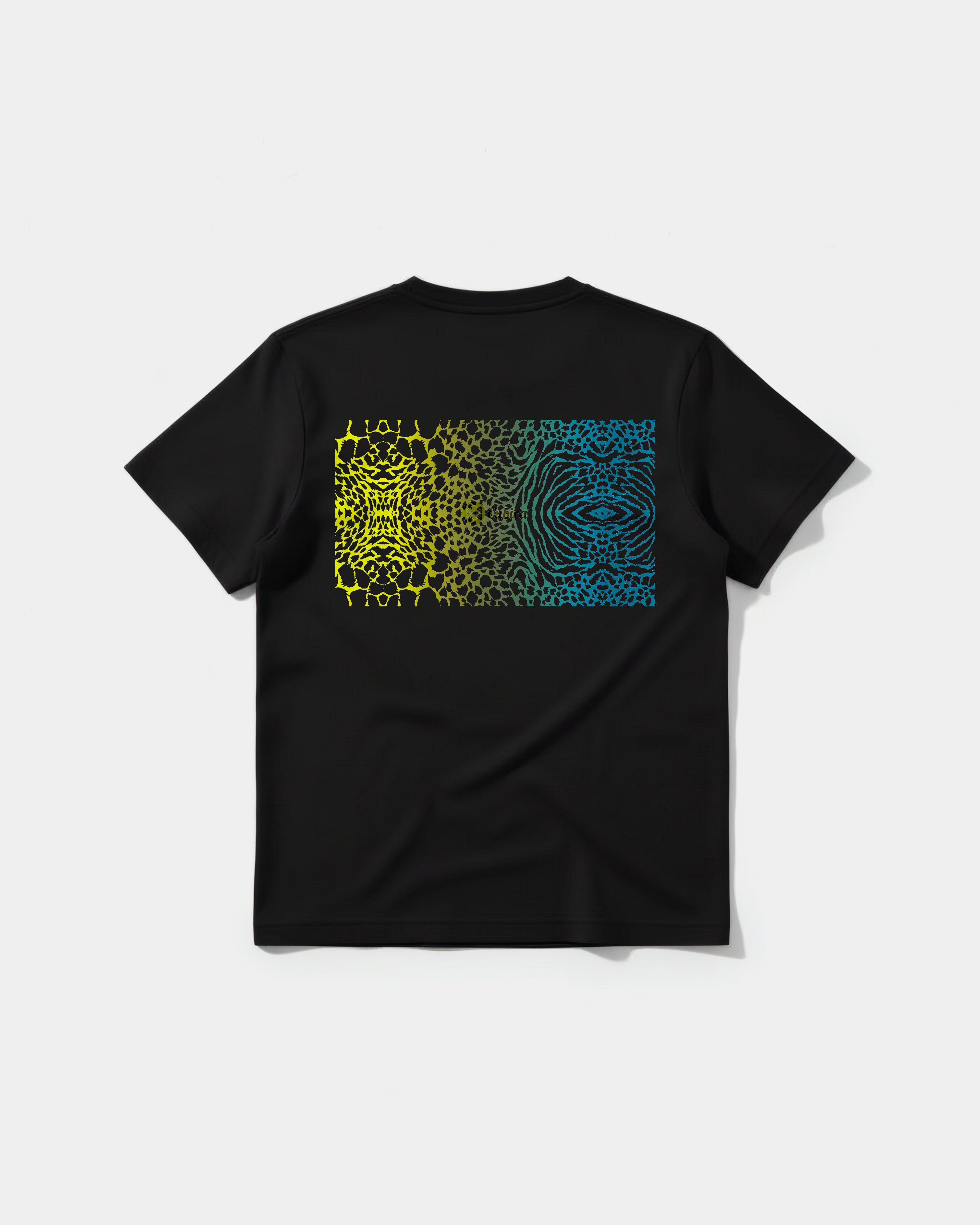 Cubica Psychedelic Big Back Regular Basic T-shirt
