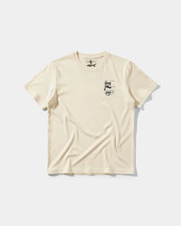 Camiseta Astral Pocket Front Regular Basic Beige