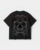 Camiseta Catrina Big Back Oversize Basic Negro