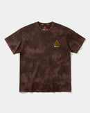 Camiseta Cubica Iluminati Pocket Front Oversize Acid Marron