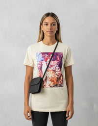 Modelo mide 1,63m y usa talla S