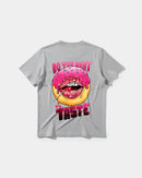 Camiseta Do You Want Pocket Regular Front Basic Gris