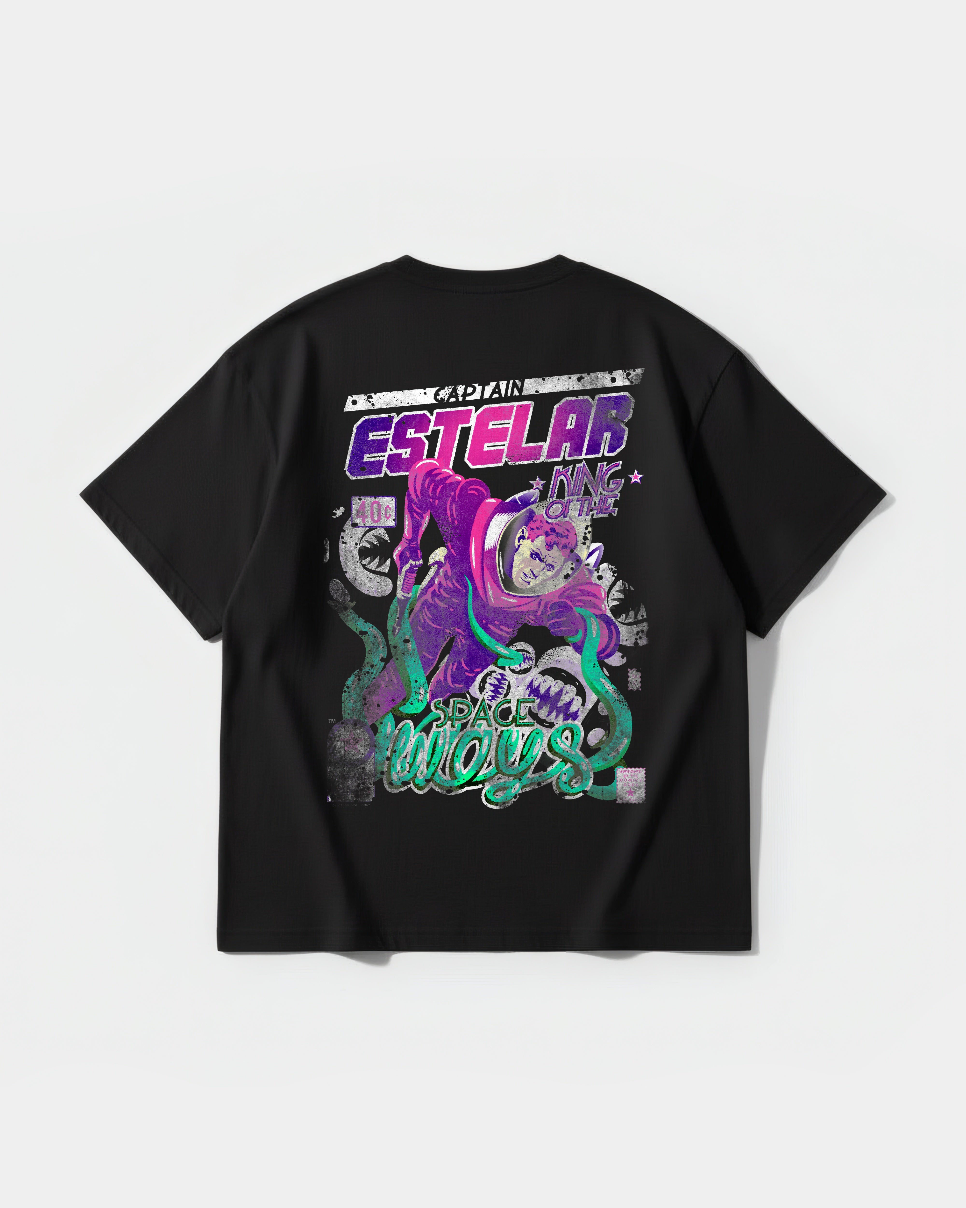 Cubica Estelar Big Back Oversize Basic T-shirt
