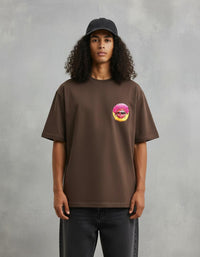 Modelo mide 1,83m y usa talla L