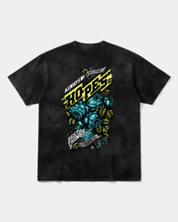 Camiseta Hopes Big Back Oversize Acid Negro