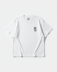 Camiseta Astral Pocket Front Oversize Basic Blanco