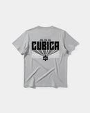 Camiseta Cubica369 Big Back Regular Basic Gris