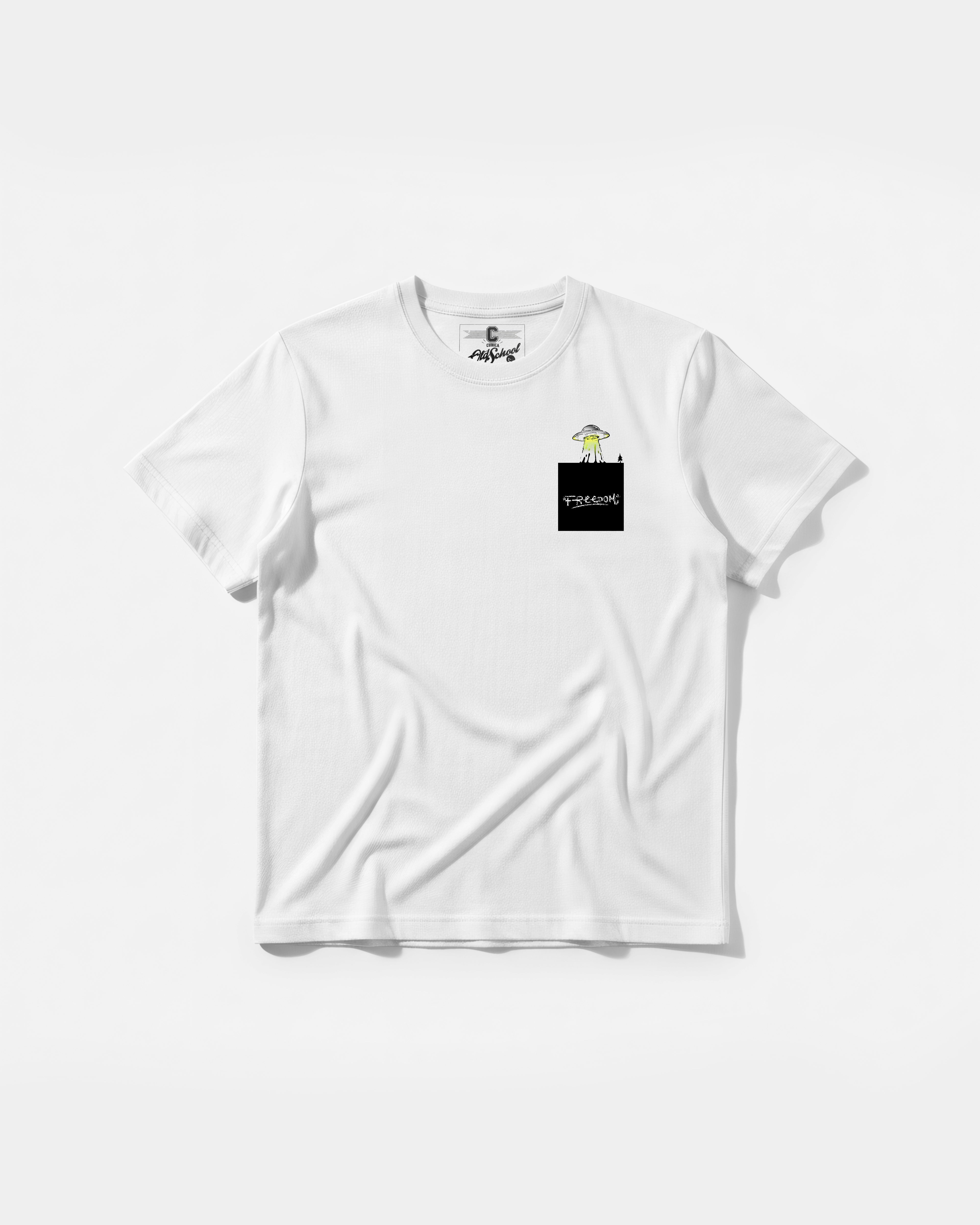 Freedom Ufo Pocket Front Regular Basic T-shirt