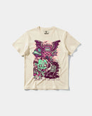 Camiseta Beetlejuice Big Front Regular Basic Beige