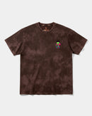 Camiseta Alien In Miami Pocket Front Oversize Acid Marron