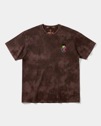 Camiseta Alien In Miami Pocket Front Oversize Acid Marron