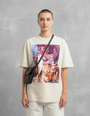 Modelo mide 1,74m y usa talla M