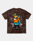 Camiseta Tio Sam White Big Front Oversize Acid Marron