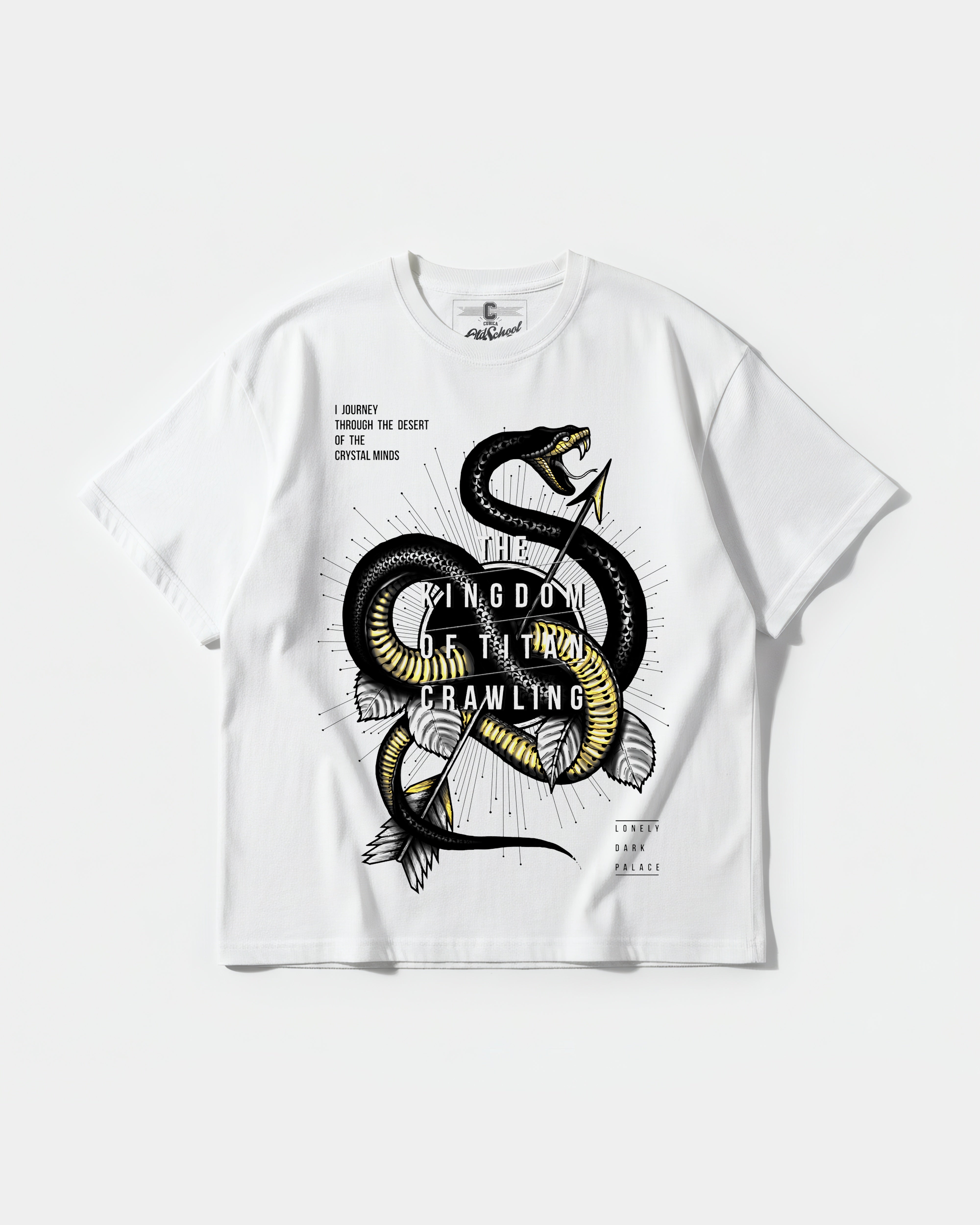 The Kingdom Big Front Oversize Basic T-shirt