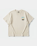 Camiseta Be Strong Pocket Front Oversize Basic Beige