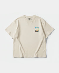 Camiseta Be Strong Pocket Front Oversize Basic Beige