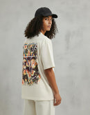 Modelo mide 1,83m y usa talla L