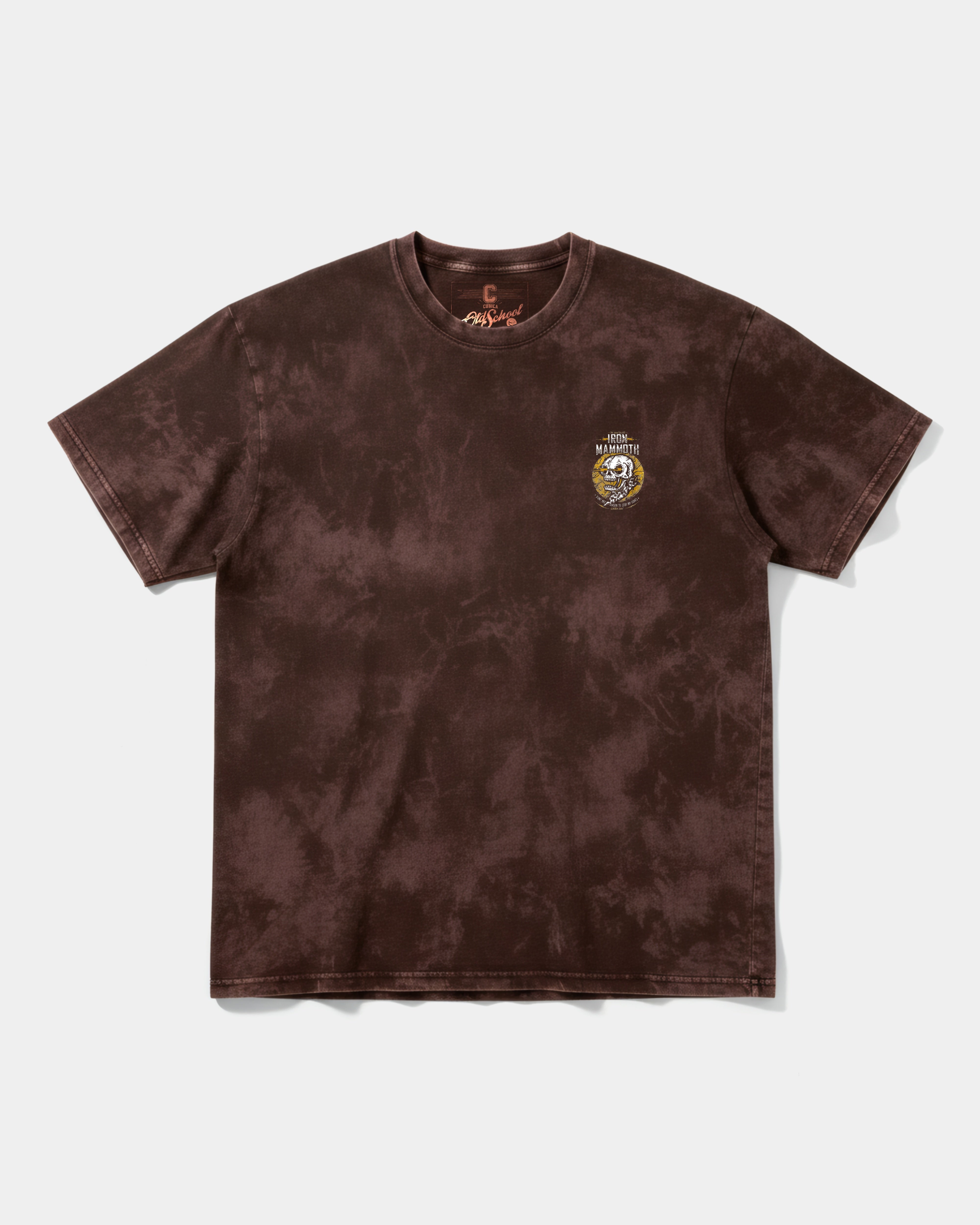 Camiseta Iron Mammoth Pocket Front Oversize Acid