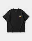 Camiseta Chewie Hippie Pocket Front Oversize Basic Negro