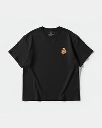 Camiseta Chewie Hippie Pocket Front Oversize Basic Negro