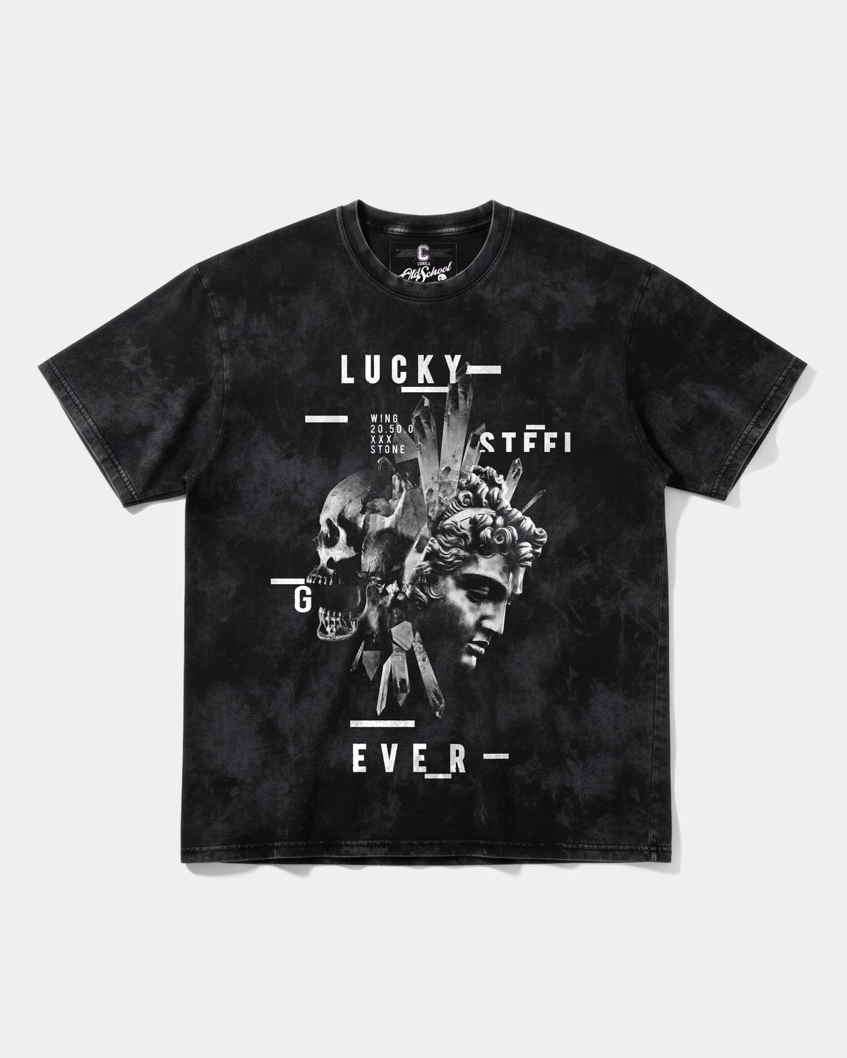 Camiseta Lucky Big Front Oversize Acid