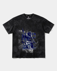 Camiseta Poseidon Big Front Oversize Acid Negro