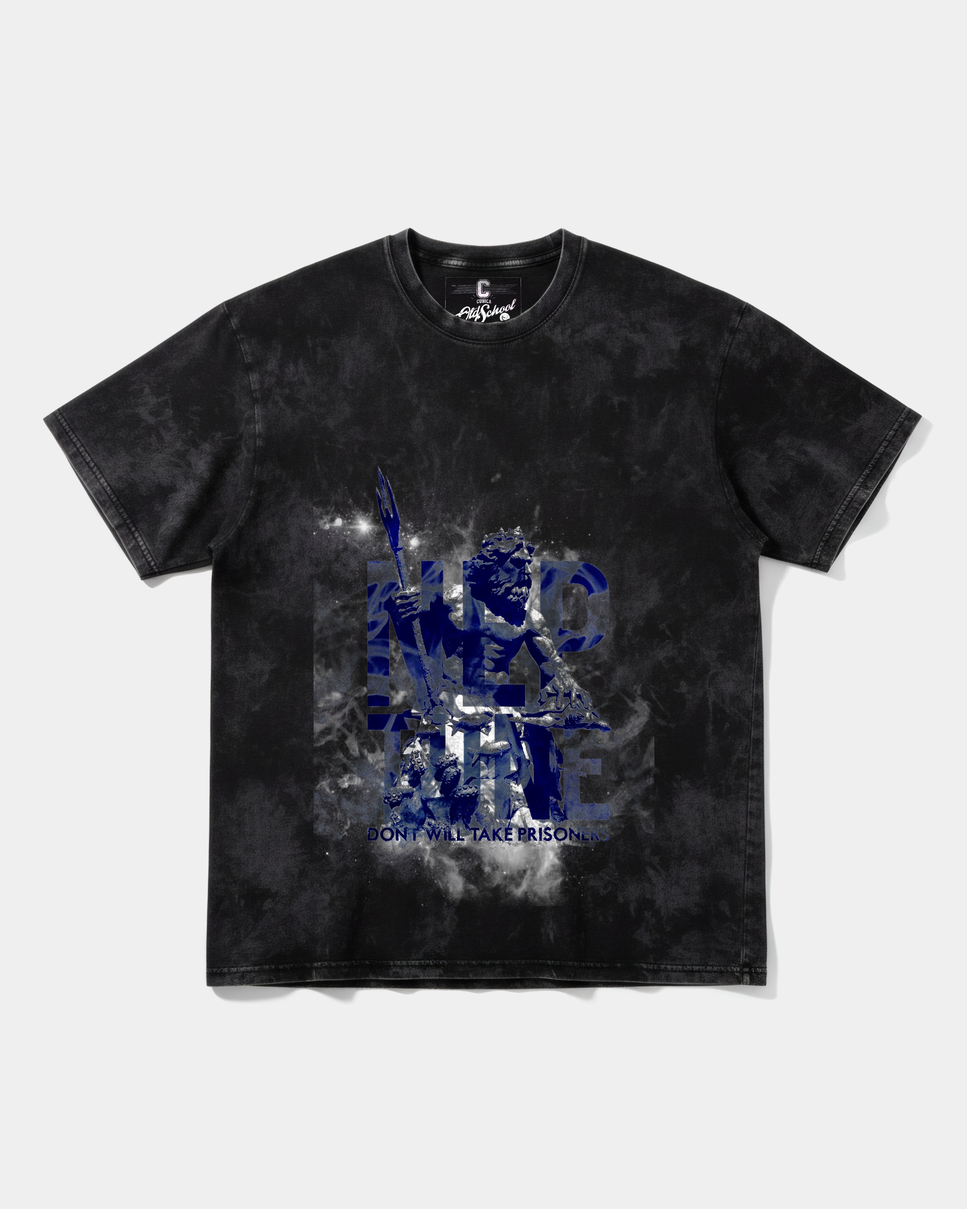 Poseidon Big Front Oversize Acid T-shirt