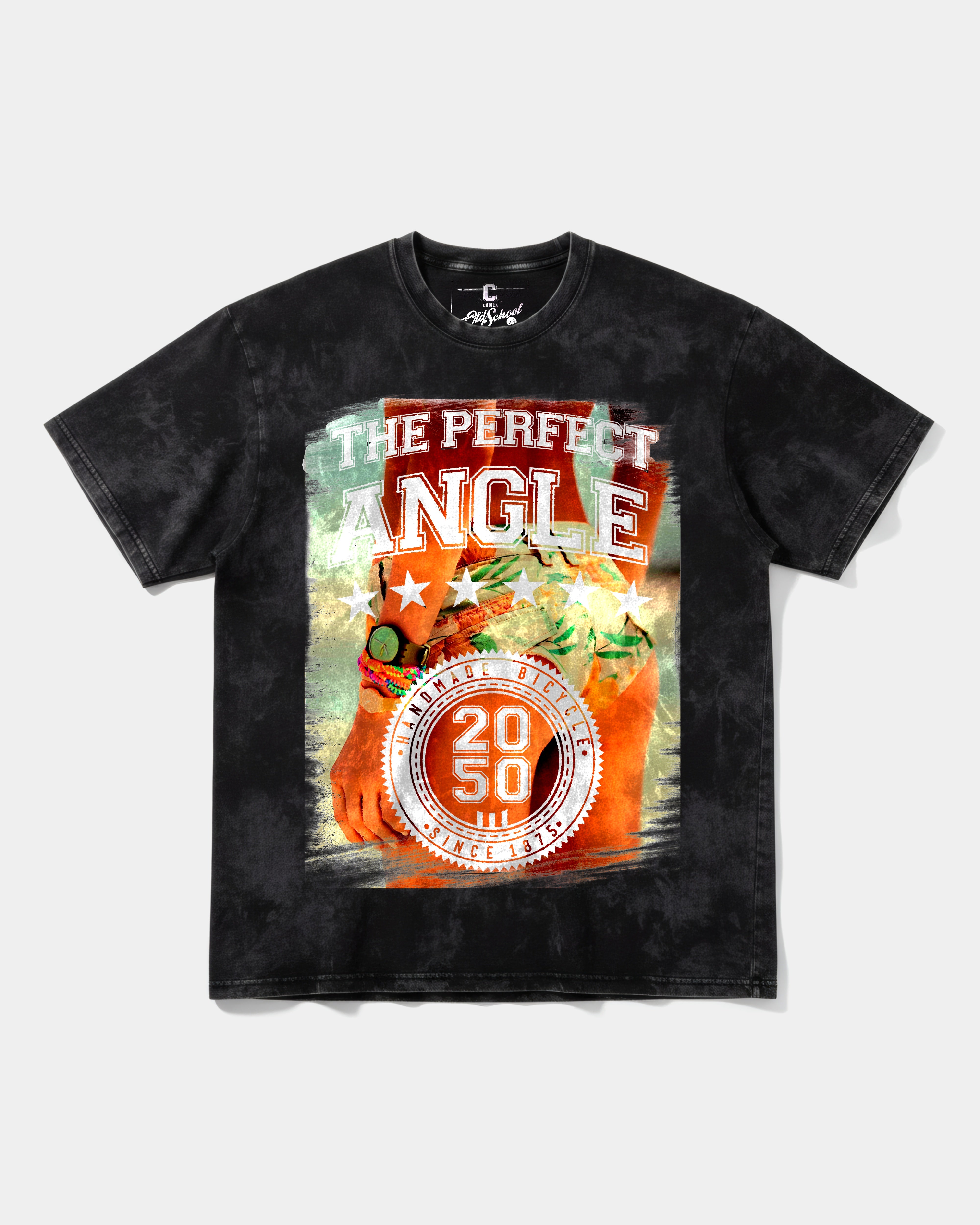 The Perfect Angle Big Front Oversize Acid T-Shirt