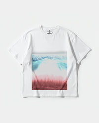 Camiseta Quantic Kingdom Big Front Oversize Basic Blanco