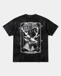 Camiseta The Seer Big Back Oversize Acid Negro