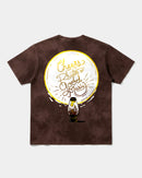 Camiseta Cheers Good Music Big Back Oversize Acid Marron