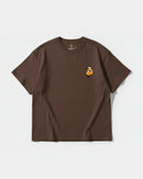 Camiseta Chewie Hippie Pocket Front Oversize Basic Marron