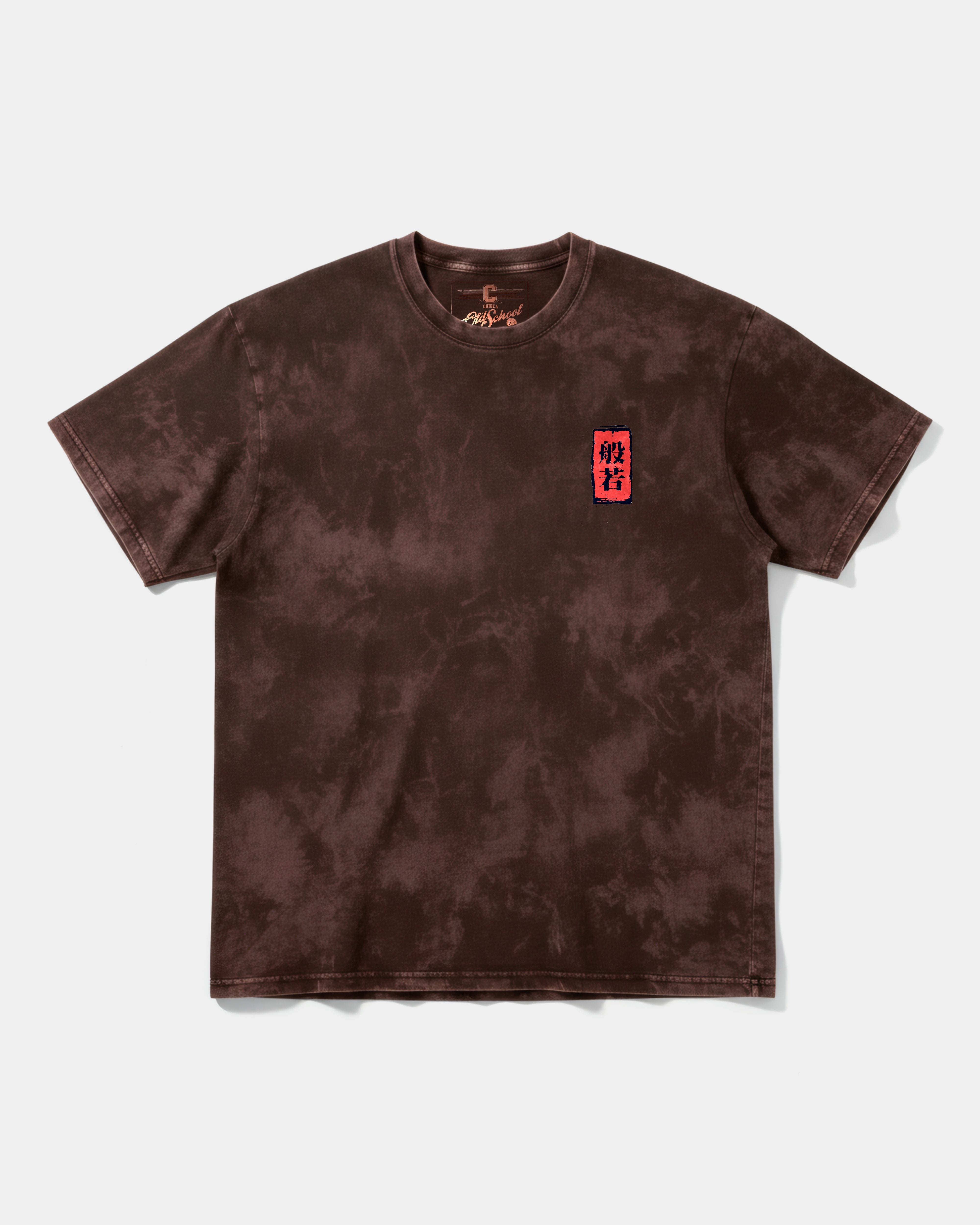 Camiseta China Hannya Pocket Front Oversize Acid