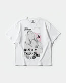 Camiseta Daydreamer Big Front Oversize Basic Blanco