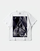 Camiseta Third Universe Big Front Oversize Basic Blanco