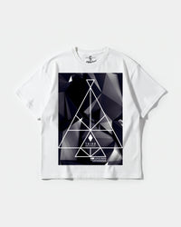 Camiseta Third Universe Big Front Oversize Basic Blanco