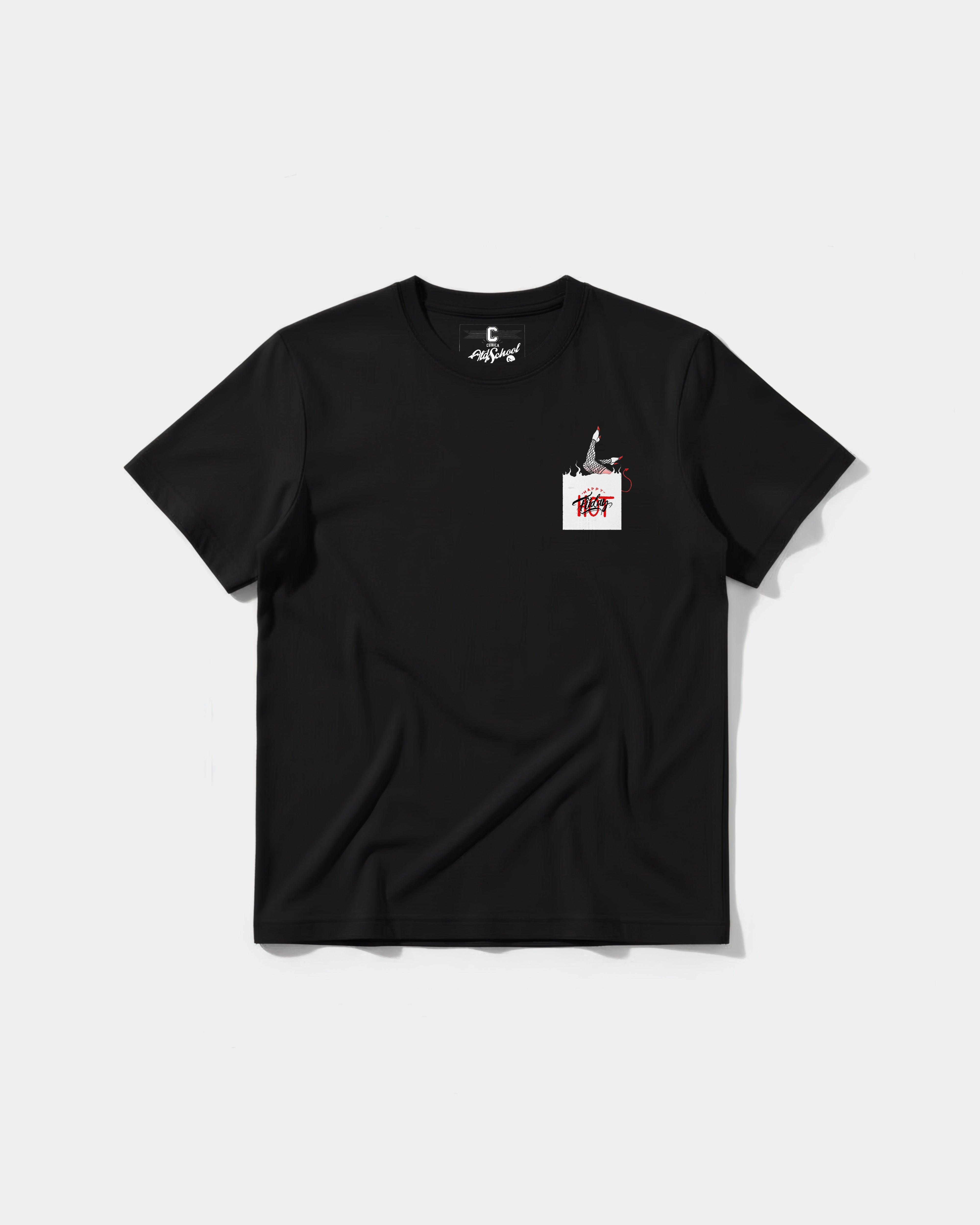 Hot Friday Pocket Front Regular Basic T-shirt