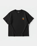 Camiseta Crystal Beach Pocket Front Oversize Basic Negro