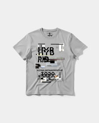 Camiseta Astral Big Front Regular Basic Gris