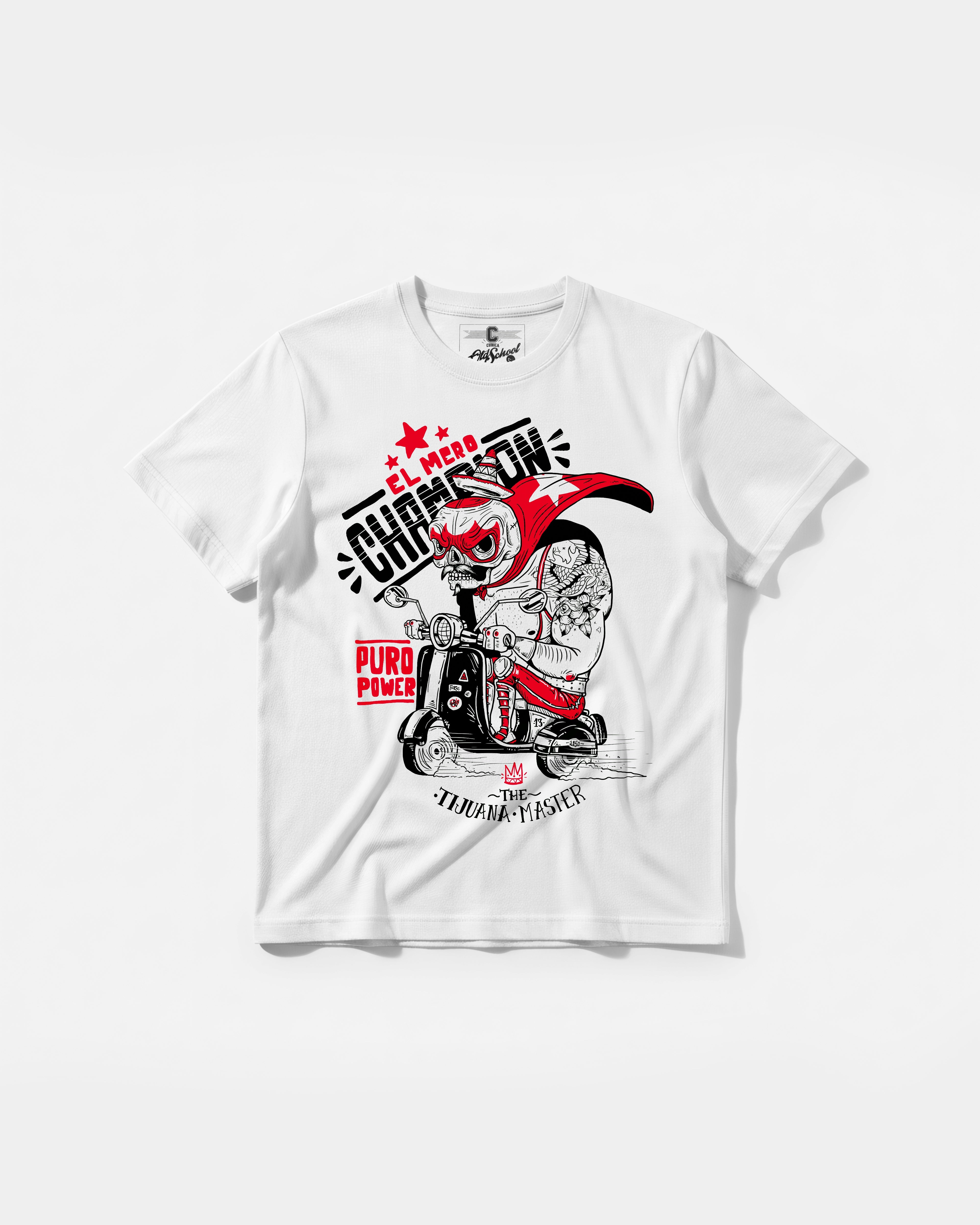 The Tijuana Master Big Front Regular Basic T-shirt