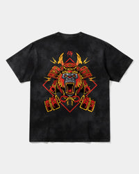 Camiseta Gorilla Samurai Big Back Oversize Acid Negro