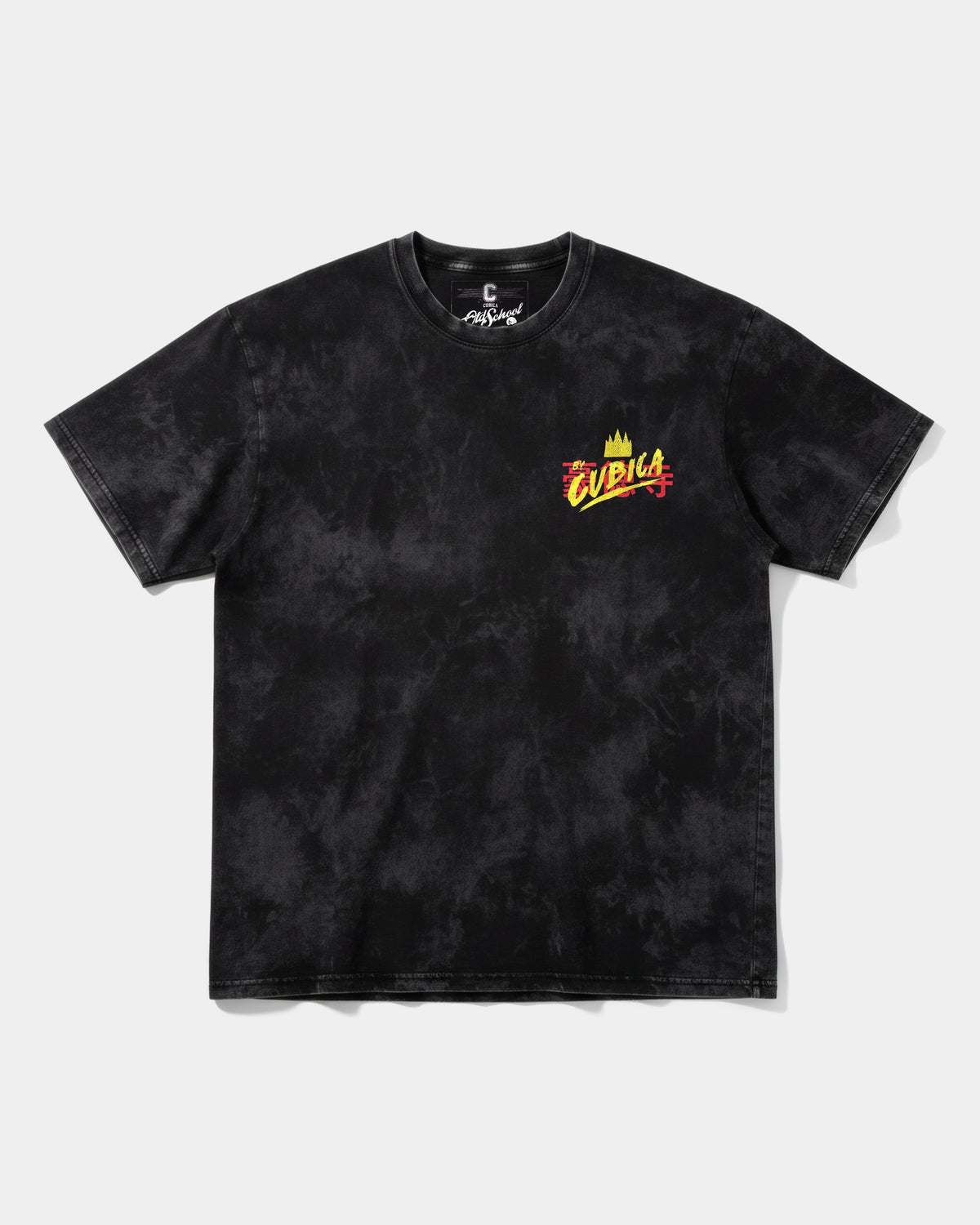 Camiseta Good Lucky Pocket Front Oversize Acid